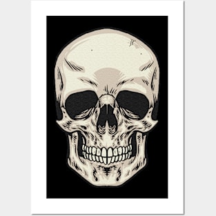 SCARY SKULL Posters and Art